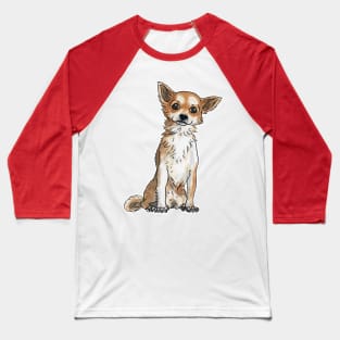 Long hair chihuahua Baseball T-Shirt